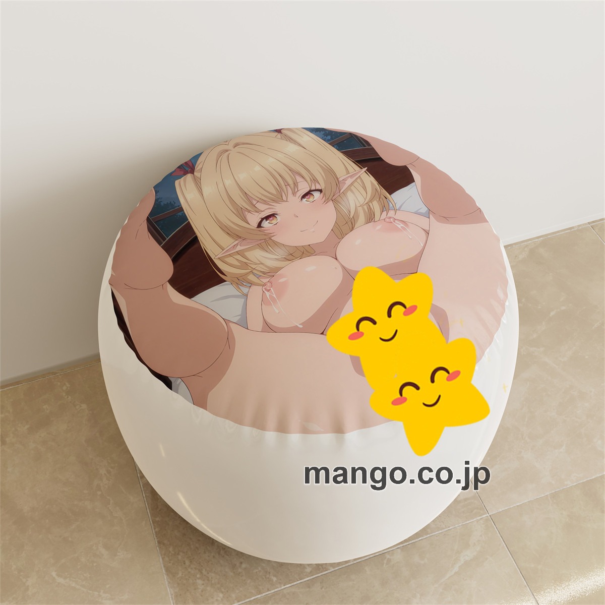 PVC ラウンドスツール【紳士向け】【闇ヒーラー】リリ アニメ キャラクターグッズ PVC製 ラウンドスツール コレクション用