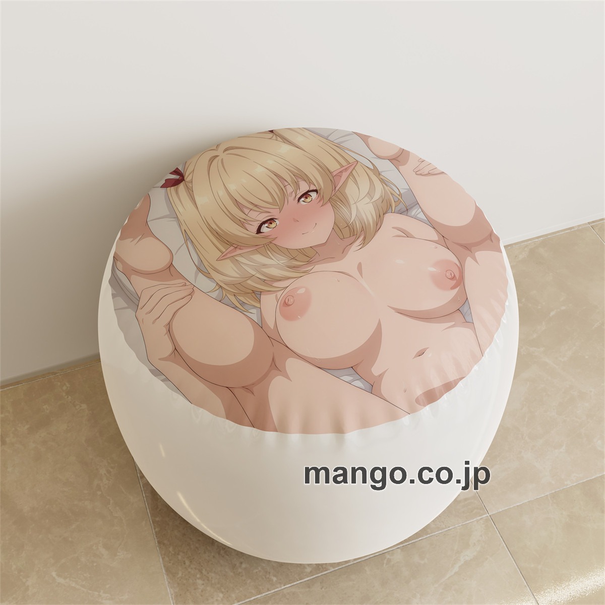 PVC ラウンドスツール【紳士向け】【闇ヒーラー】リリ アニメ キャラクターグッズ PVC製 ラウンドスツール コレクション用 2