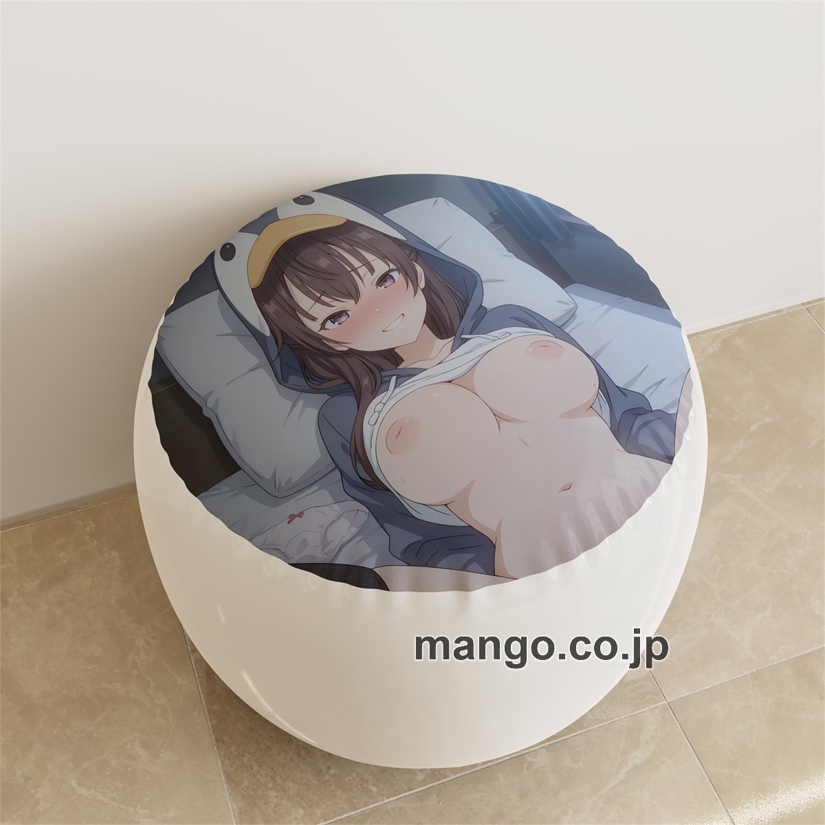 PVC ラウンドスツール【紳士向け】【時々ボソッとロシア語でデレる隣のアーリャさん】周防有希 アニメ キャラクターグッズ PVC製 ラウンドスツール コレクション用 2