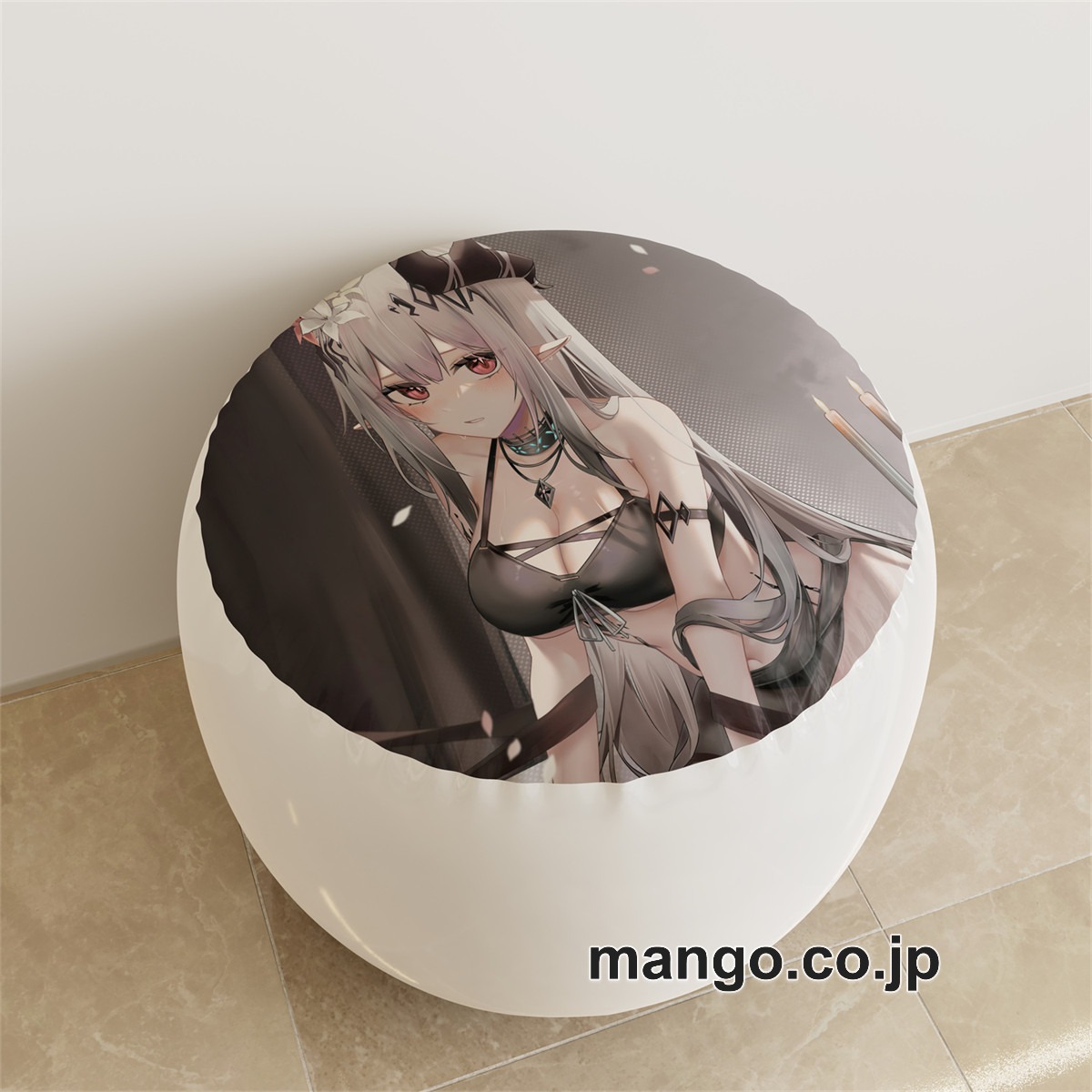 PVC ラウンドスツール【アークナイツ】マドロック アニメ キャラクターグッズ PVC製 ラウンドスツール コレクション用