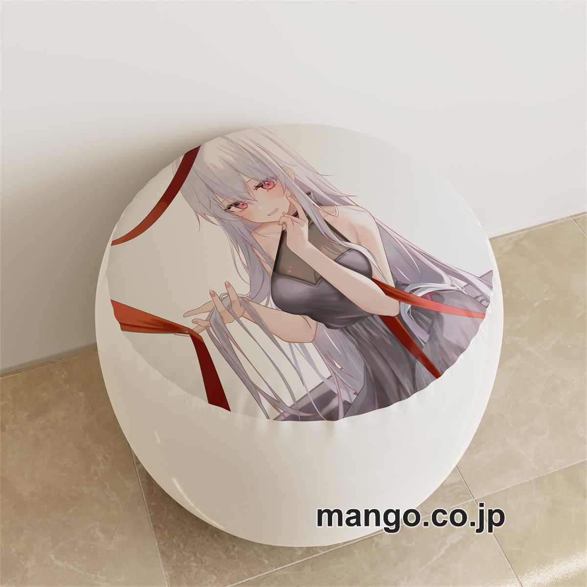 PVC ラウンドスツール【オリジナル】女の子 アニメ キャラクターグッズ PVC製 ラウンドスツール コレクション用