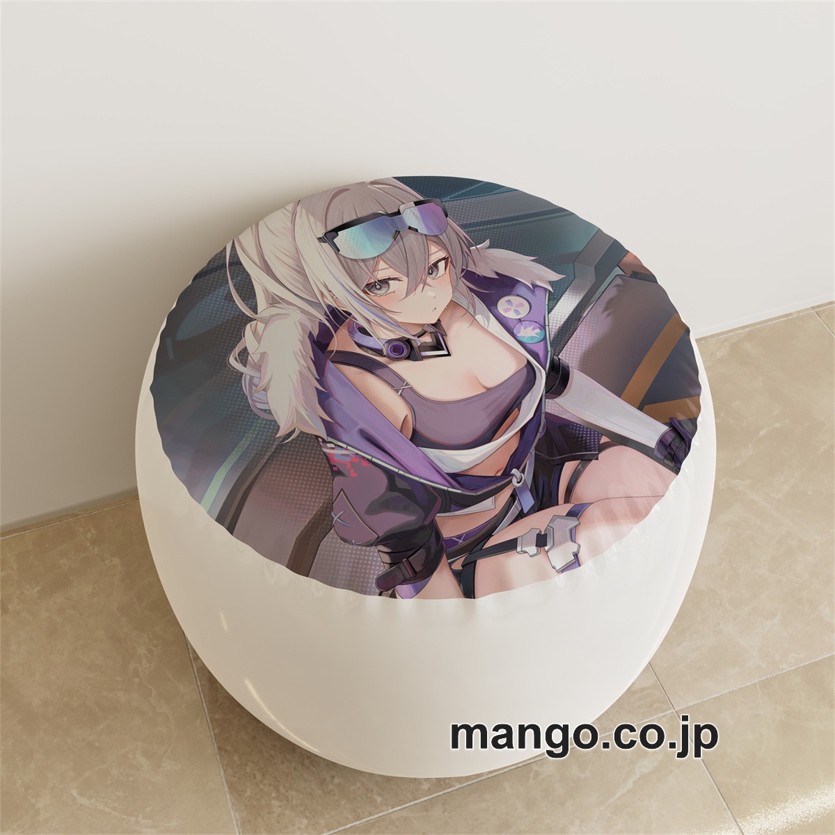PVC ラウンドスツール【崩壊スターレイル】銀狼 アニメ キャラクターグッズ PVC製 ラウンドスツール コレクション用