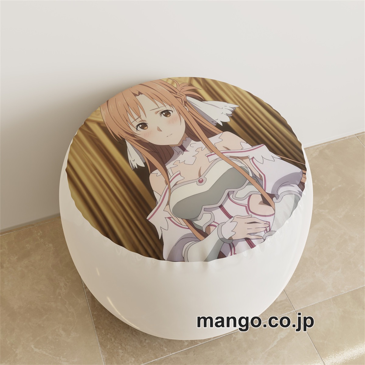 PVC ラウンドスツール【SAO】アスナ アニメ キャラクターグッズ PVC製 ラウンドスツール コレクション用