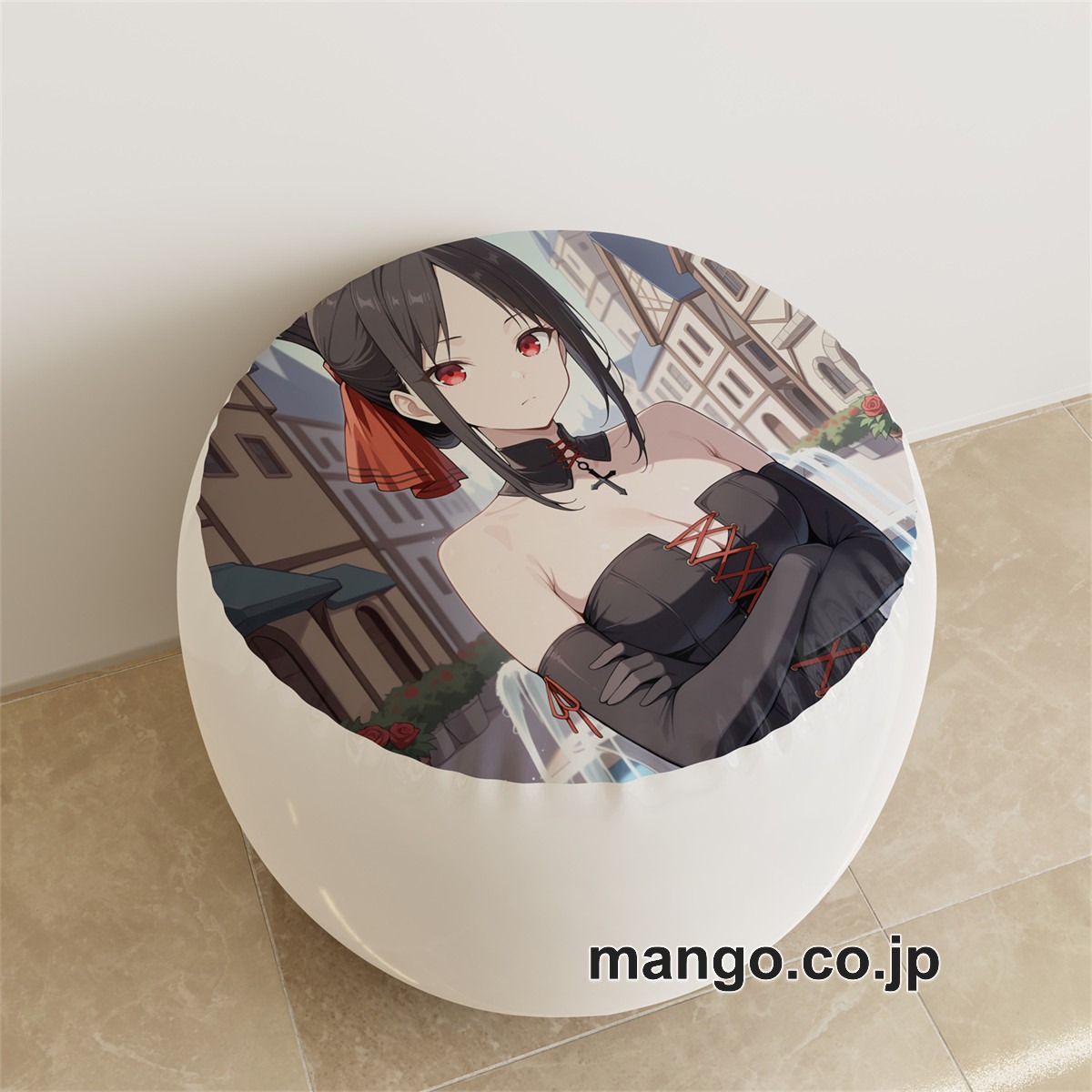 PVC ラウンドスツール【かぐや様は告らせたい】四宮かぐや アニメ キャラクターグッズ PVC製 ラウンドスツール コレクション用
