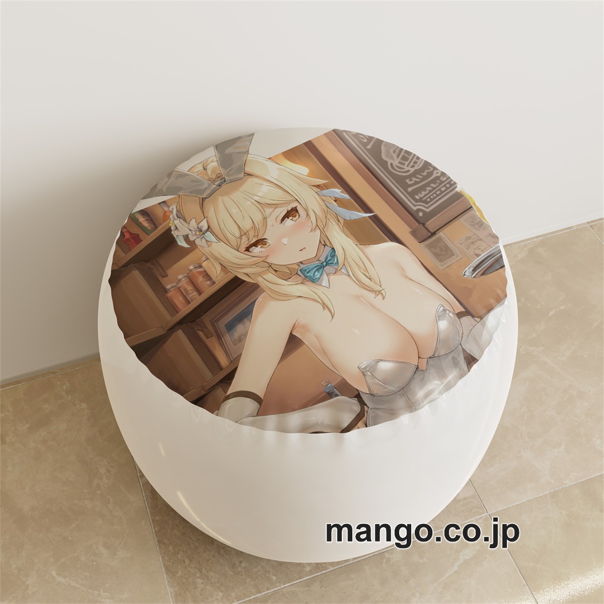 PVC ラウンドスツール【原神】蛍 アニメ キャラクターグッズ PVC製 ラウンドスツール コレクション用 2
