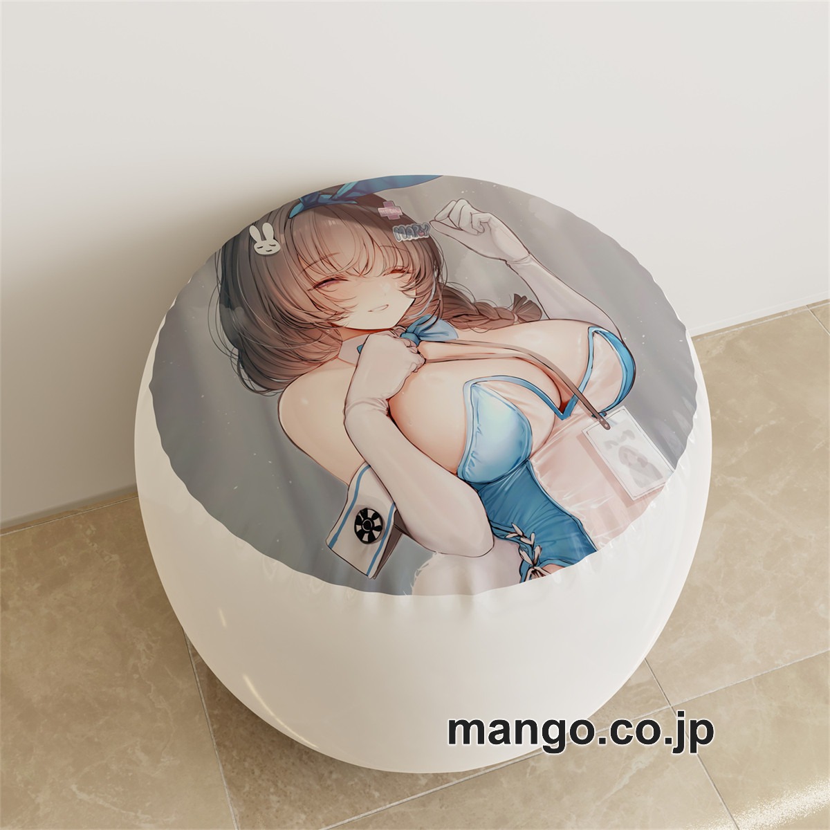 PVC ラウンドスツール【勝利の女神NIKKE】ベイ メアリー アニメ キャラクターグッズ PVC製 ラウンドスツール コレクション用 2