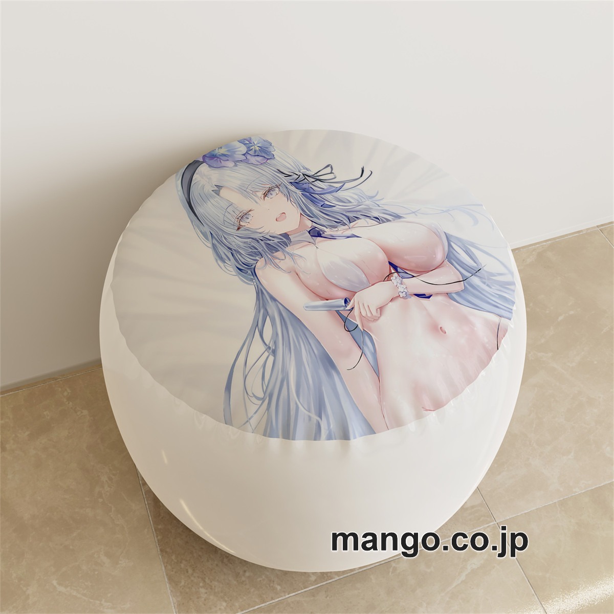 PVC ラウンドスツール【アズールレーン】アルザス アニメ キャラクターグッズ PVC製 ラウンドスツール コレクション用
