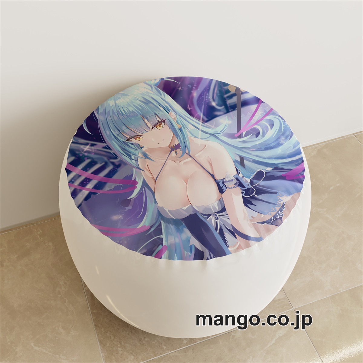 PVC ラウンドスツール【アズールレーン】ネプチューンプリンツ アニメ キャラクターグッズ PVC製 ラウンドスツール コレクション用