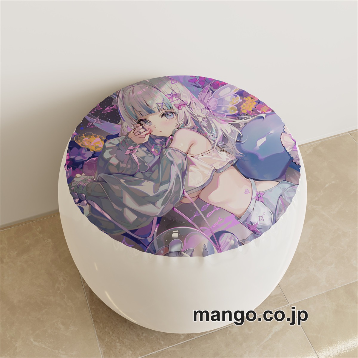 PVC ラウンドスツール【バーチャルYouTuber】がうる・ぐら アニメ キャラクターグッズ PVC製 ラウンドスツール コレクション用 2
