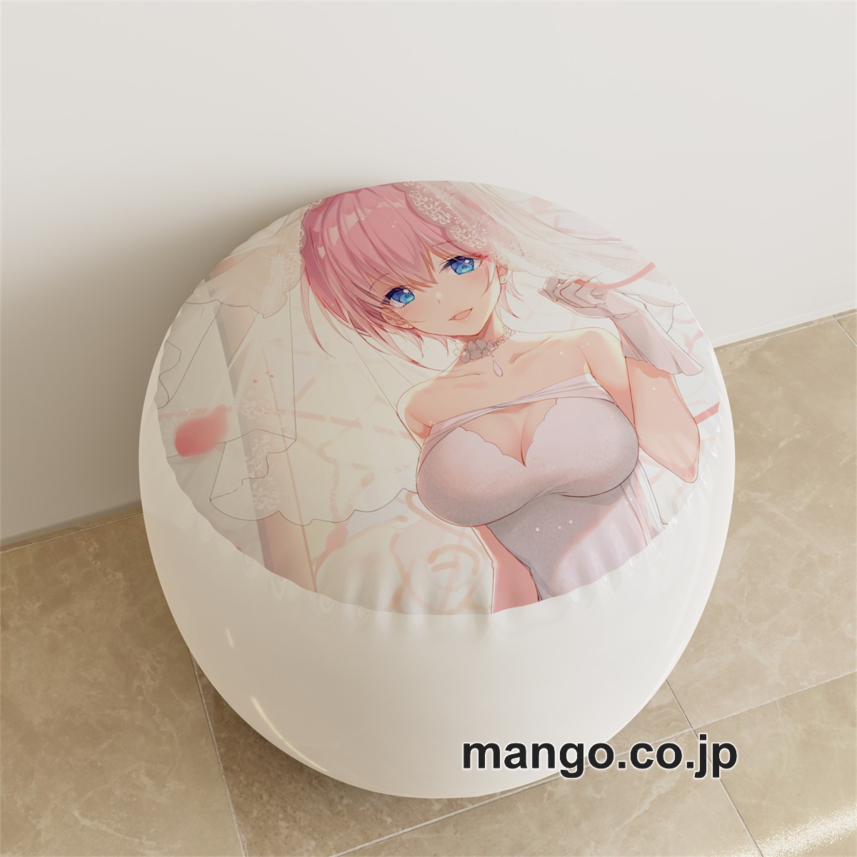 PVC ラウンドスツール【五等分の花嫁】中野一花 アニメ キャラクターグッズ PVC製 ラウンドスツール コレクション用