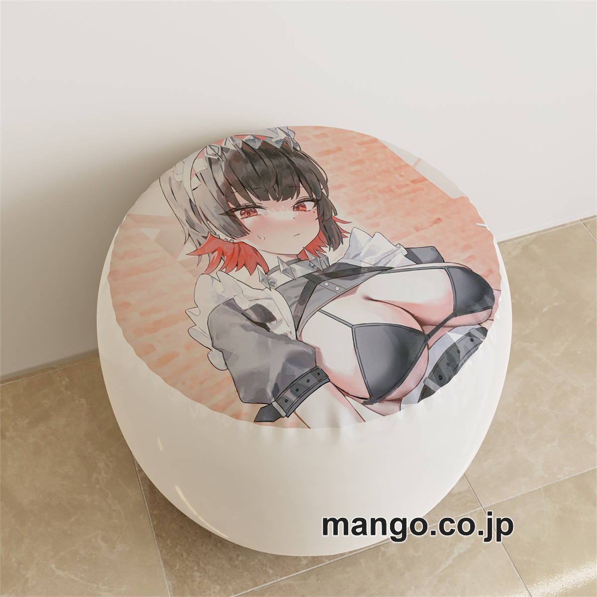 PVC ラウンドスツール【ゼンゼロ】エレン・ジョー アニメ キャラクターグッズ PVC製 ラウンドスツール コレクション用 2