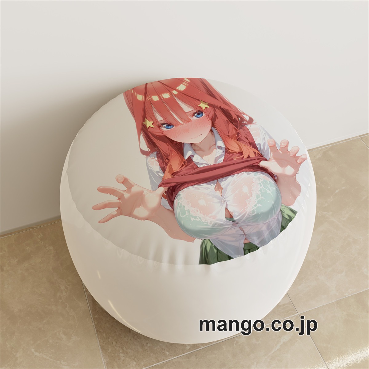 PVC ラウンドスツール【五等分の花嫁】中野五月 アニメ キャラクターグッズ PVC製 ラウンドスツール コレクション用