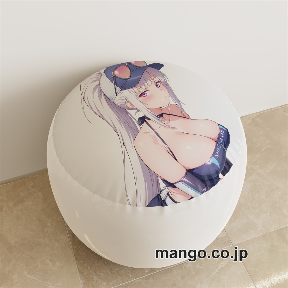 PVC ラウンドスツール【アズールレーン】エンタープライズ アニメ キャラクターグッズ PVC製 ラウンドスツール コレクション用 2